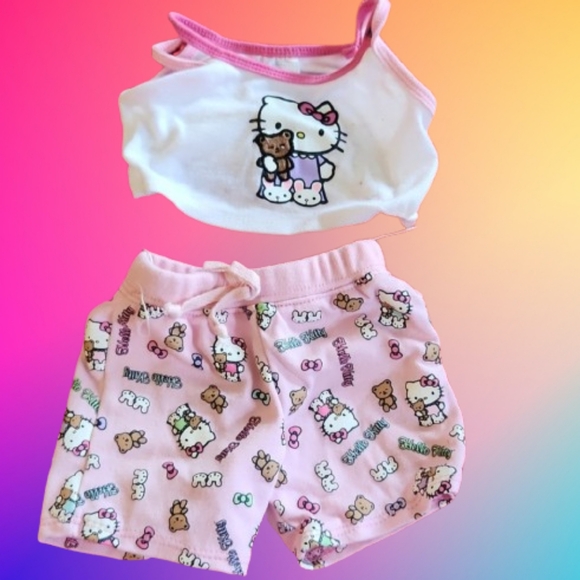 Build-A-Bear Other - Build A Bear Hello Kitty 2 piece outfit
